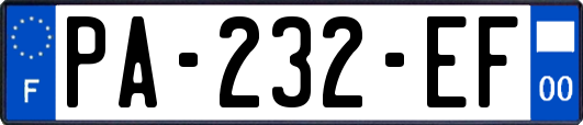 PA-232-EF