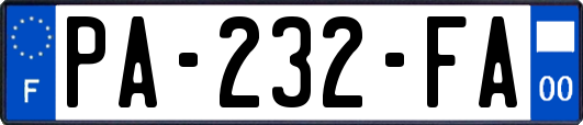 PA-232-FA