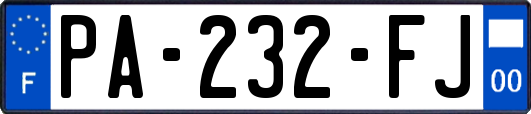 PA-232-FJ