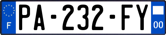 PA-232-FY
