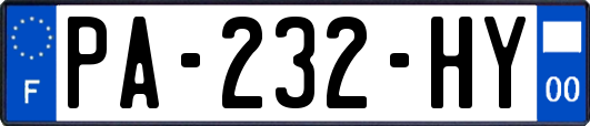 PA-232-HY