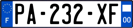 PA-232-XF