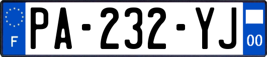 PA-232-YJ