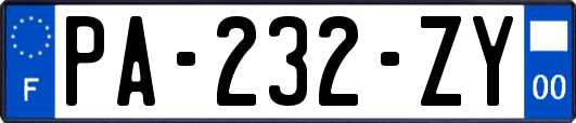 PA-232-ZY