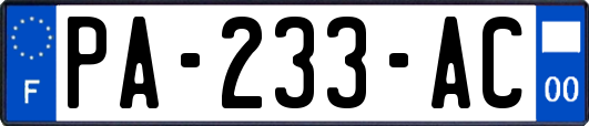 PA-233-AC