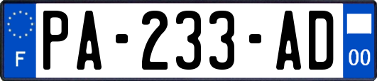 PA-233-AD