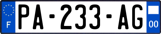 PA-233-AG