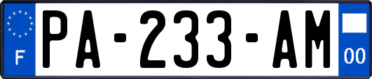 PA-233-AM