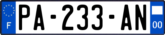 PA-233-AN
