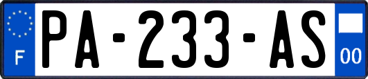 PA-233-AS