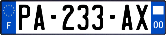 PA-233-AX