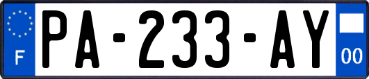 PA-233-AY