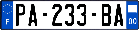 PA-233-BA