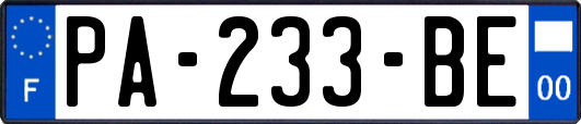 PA-233-BE