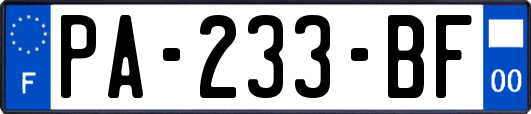 PA-233-BF