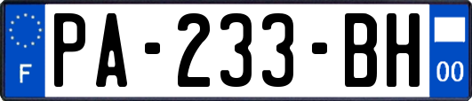 PA-233-BH