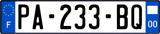 PA-233-BQ