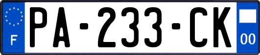 PA-233-CK