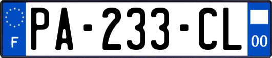 PA-233-CL
