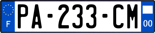 PA-233-CM