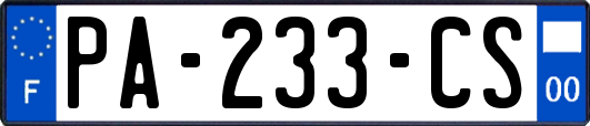 PA-233-CS