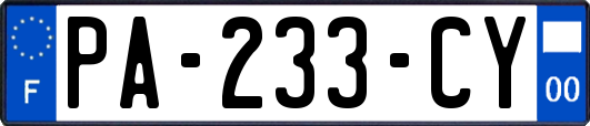 PA-233-CY