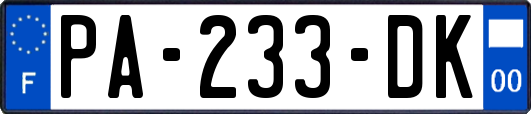 PA-233-DK
