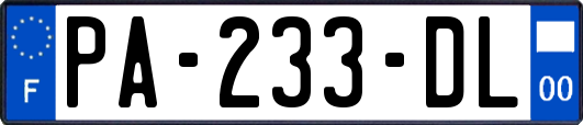 PA-233-DL