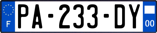 PA-233-DY