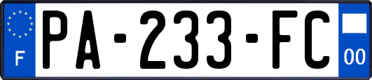 PA-233-FC