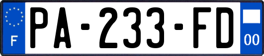 PA-233-FD
