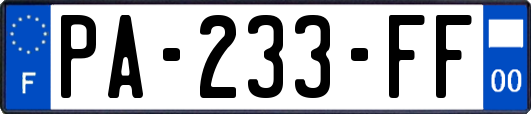 PA-233-FF