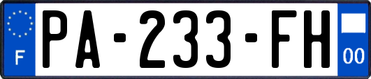PA-233-FH