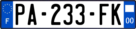 PA-233-FK