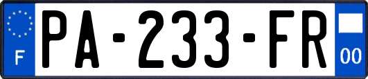 PA-233-FR