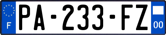 PA-233-FZ