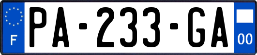 PA-233-GA