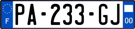 PA-233-GJ