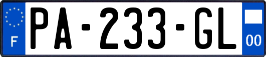 PA-233-GL