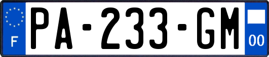 PA-233-GM
