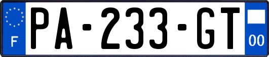 PA-233-GT