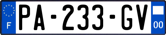 PA-233-GV