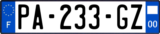 PA-233-GZ