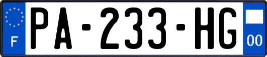 PA-233-HG