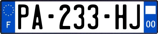 PA-233-HJ