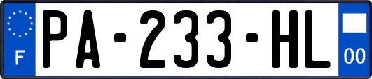 PA-233-HL
