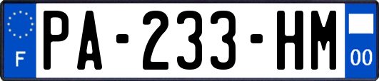 PA-233-HM