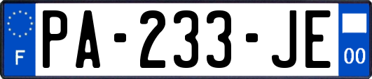 PA-233-JE