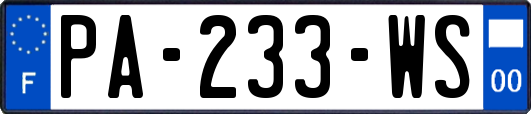 PA-233-WS
