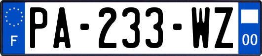 PA-233-WZ